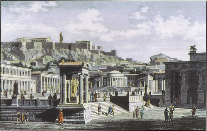 Agora - det antika torget i Aten