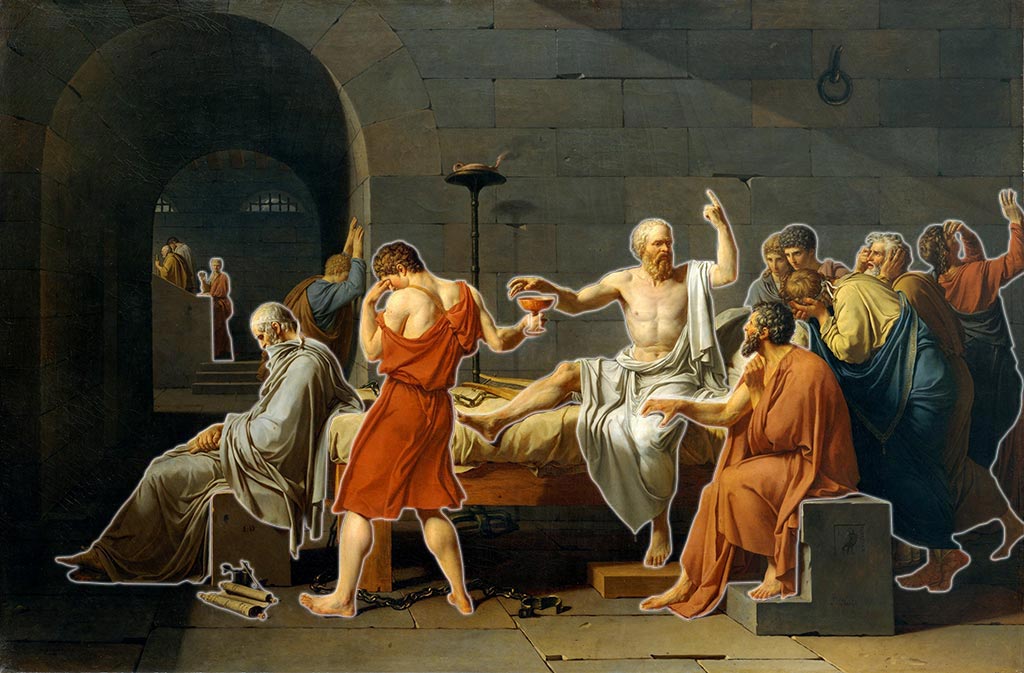 David - The Death of Socrates