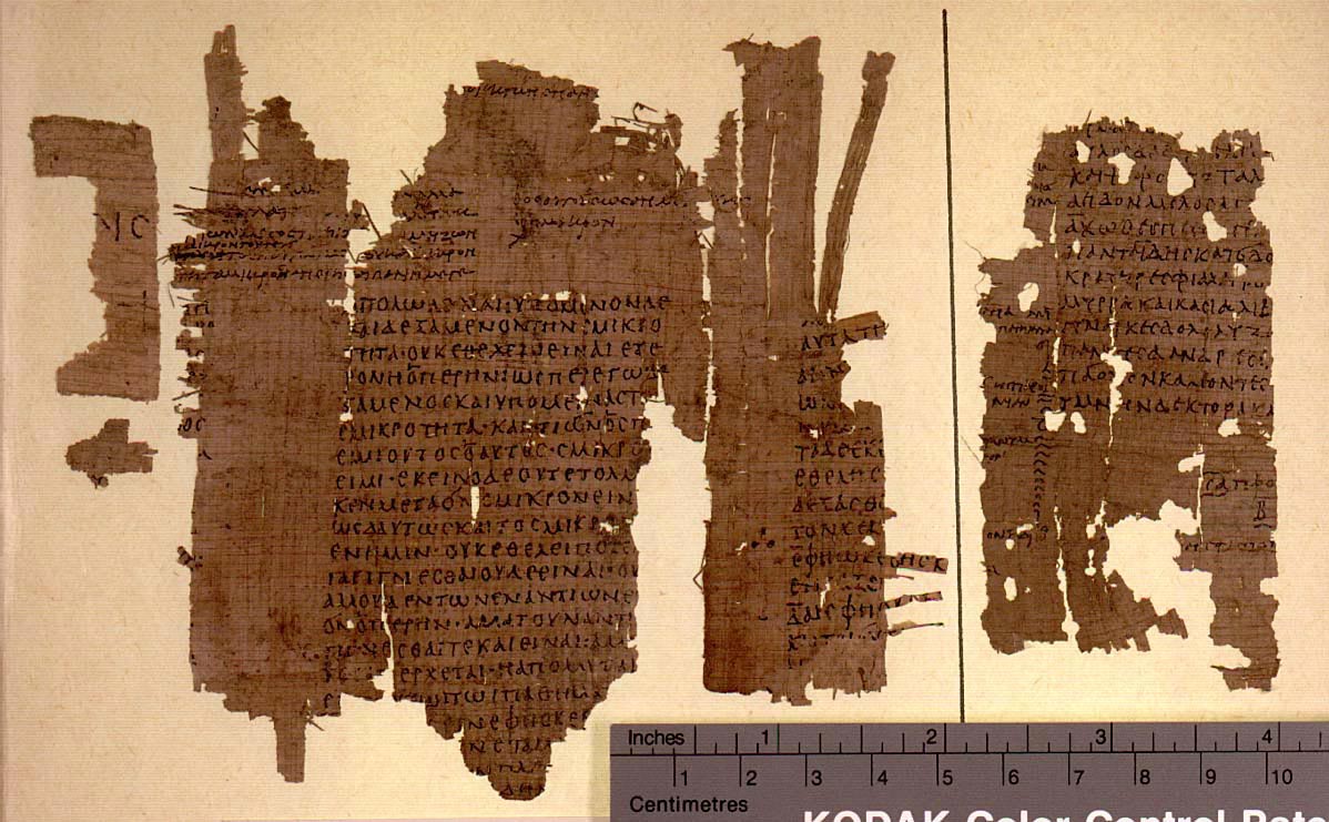 Platons manuskript till "Staten" hittades av brittiska arkeologer 1896 på en soptipp i staden Oxyrhynchus i Egypten.